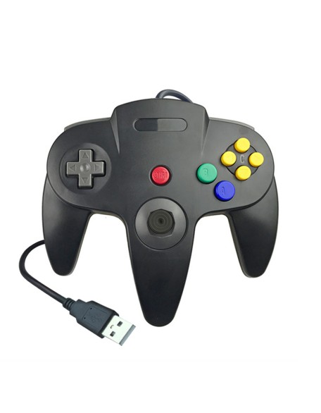 N64USB game controller n64usb wired controller N64 shape PC controller new in stock