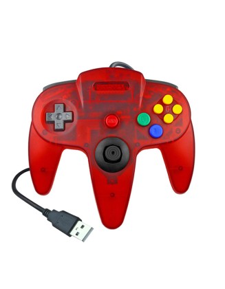 N64USB game controller n64usb wired controller N64 shape PC controller new in stock