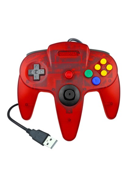 N64USB game controller n64usb wired controller N64 shape PC controller new in stock