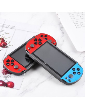 Handheld game console x7plus 5.1 inch children's nostalgic 128-bit retro game console cross-border ready stock 