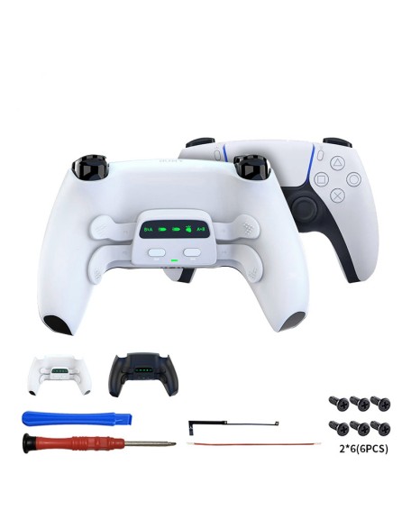 Suitable for PS5 Bluetooth game controller elite four back keys programmable custom mapping three-speed continuous back keys