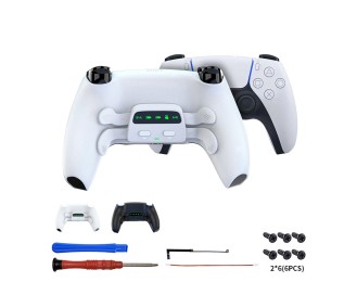 Suitable for PS5 Bluetooth game controller elite four back keys programmable custom mapping three-speed continuous back keys