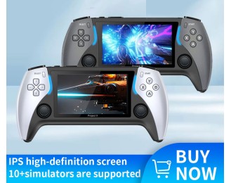 Cross-border new product PROJECT X dual joystick handheld game console arcade PS1 supports high-definition output two-player battle